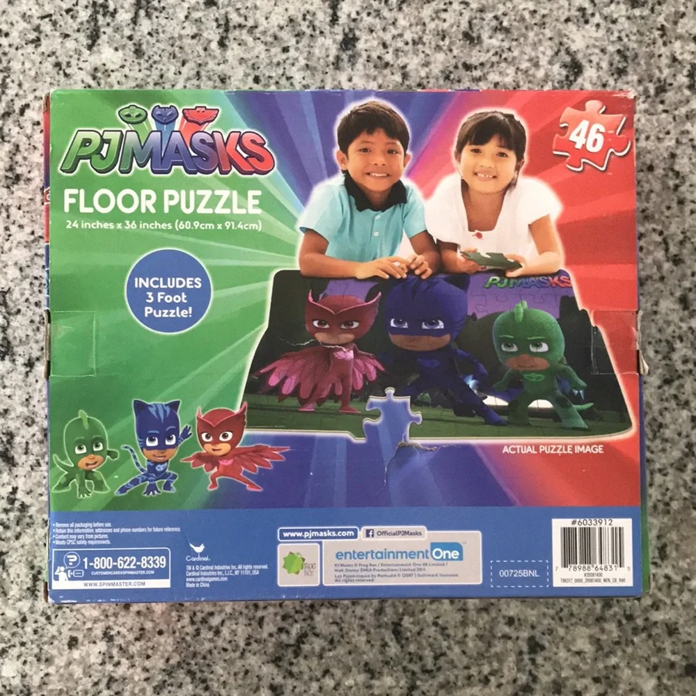 PJ Masks Jumbo Floor Puzzle